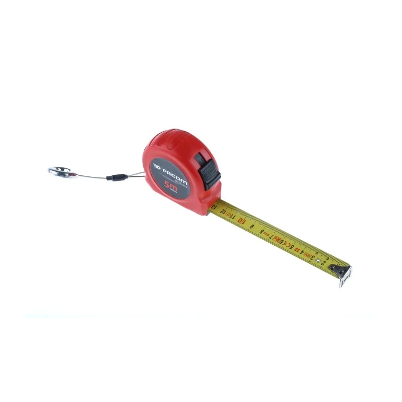 Facom SLS Height Safe 5 Meter Metric Tape Measure with 19mm Blade Width ABS Case 893.519SLS