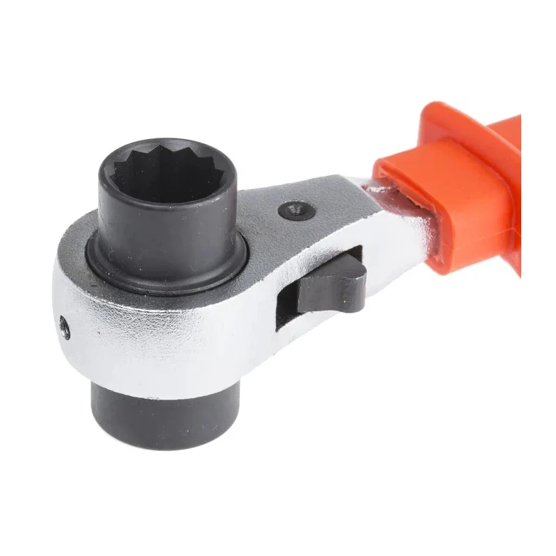 ITL Insulated Tools Ltd Socket Wrench VDE 1000V Approved Chrome Vanadium Steel 250mm Overall 911-1496