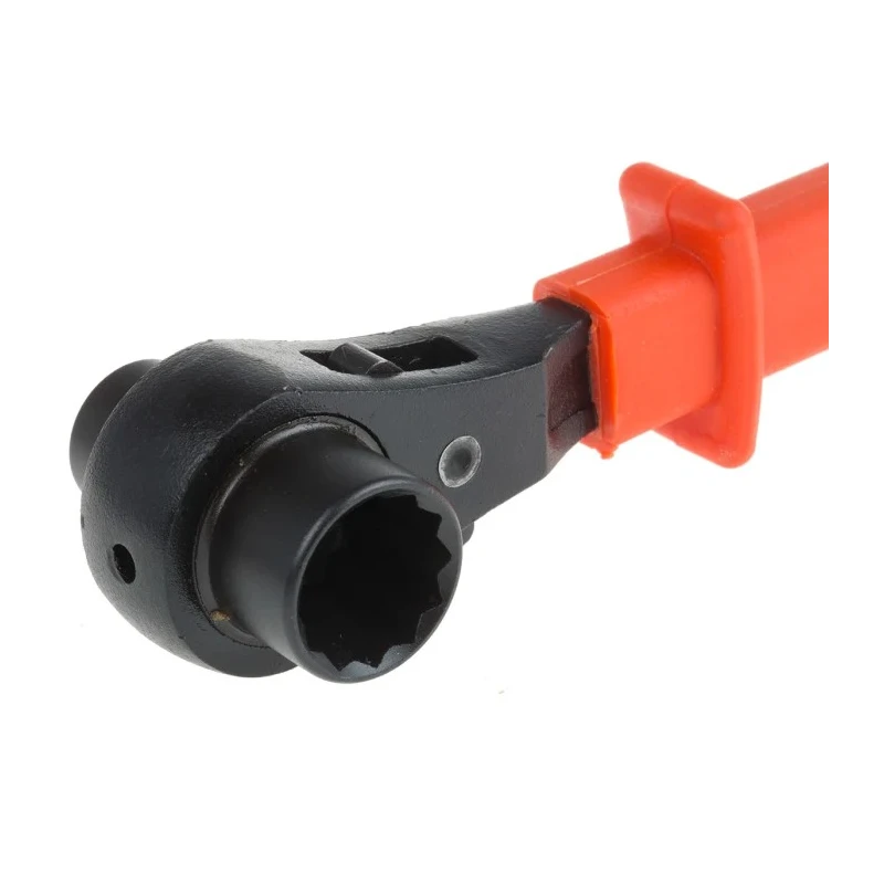 ITL Insulated Tools Ltd Insulated Ratchet Spanner 13 to 17 mm², 240mm Overall Length, Chrome Vanadium Steel 911-1487