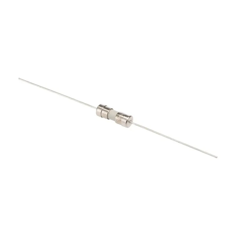 RS PRO Non-Resettable Fuse, Pig Tail, 2.5A, 250V AC, Ceramic Body, Time Delay, 10mm Length 911-3559