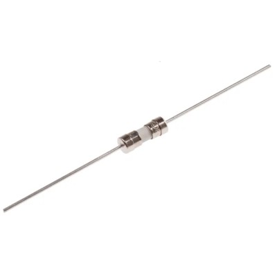 RS PRO Non-Resettable Fuse 6.3A 250V AC Ceramic Body Time Delay 10mm x 3.6mm 911-3568