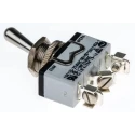 APEM Toggle Switch Panel Mount On-On SPDT Screw Terminal 15A 400 V ac 636H