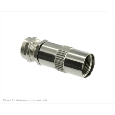 Souriau Sunbank by Eaton Cable Clamp UT0Size 16 Straight Zinc Alloy Housing Silver 15/16 in-20 Thread