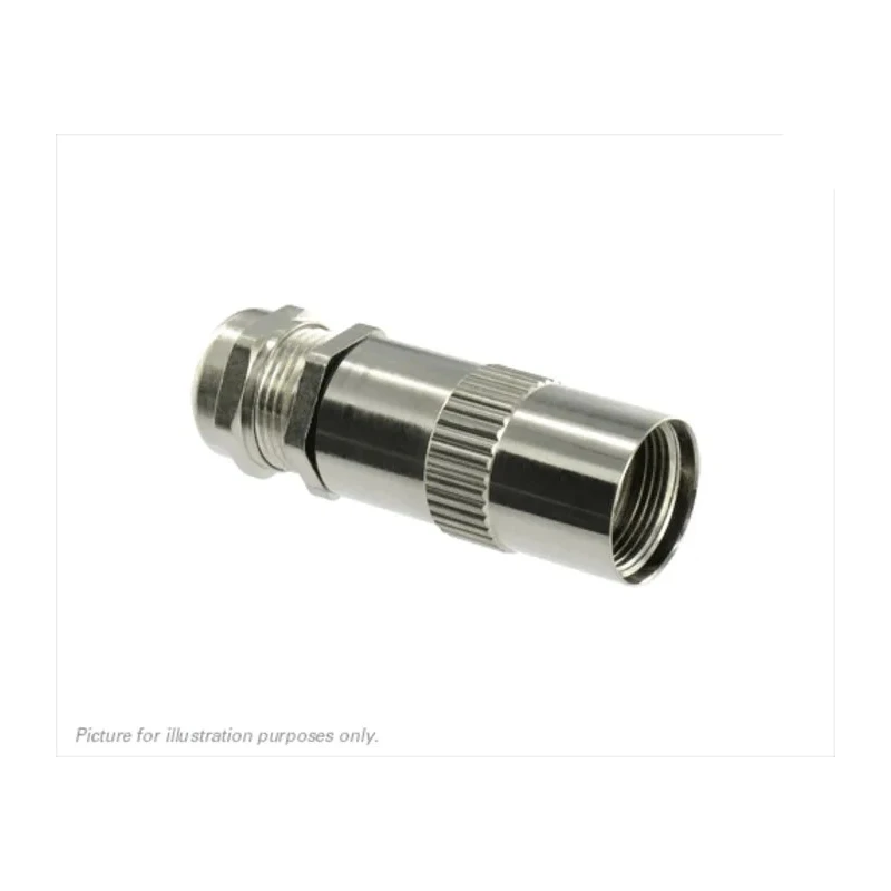 Souriau Sunbank by Eaton Cable Clamp UT0Size 16 Straight Zinc Alloy Housing Silver 15/16 in-20 Thread 