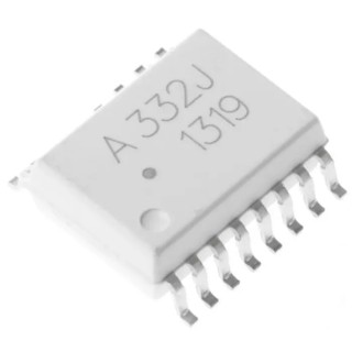 Broadcom Isolated Gate Driver Optocoupler Surface Mount 16-Pin SOIC ACPL-32JT-000E