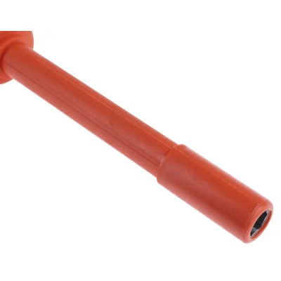 ITL Insulated Tools Ltd Nut Driver, Hexagon 2BA Tip, 105 mm Blade, 265 mm Overall, VDE/1000V Approved 911-1500