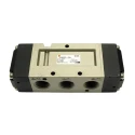 SMC Pneumatic Solenoid Valve Pilot Actuated 3/8 in Port Size 5 Ports Max Pressure 0.9 Mpa Series VFA5000 