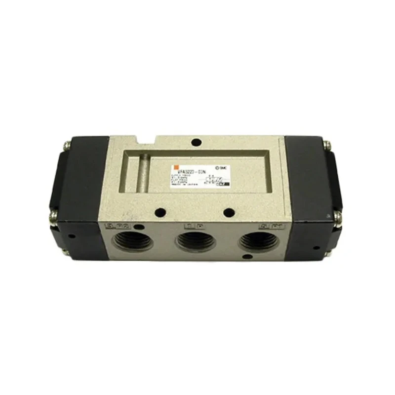 SMC Pneumatic Solenoid Valve Pilot Actuated 3/8 in Port Size 5 Ports Max Pressure 0.9 Mpa Series VFA5000 