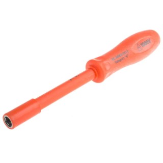 ITL Insulated Tools Ltd Hexagon Nut Driver, 1BA Tip, VDE/1000V Approved, 105 mm Blade, 265 mm Overall Length 911-1506