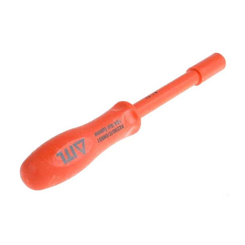 ITL Insulated Tools Ltd Hexagon Nut Driver, 1BA Tip, VDE/1000V Approved, 105 mm Blade, 265 mm Overall Length 911-1506