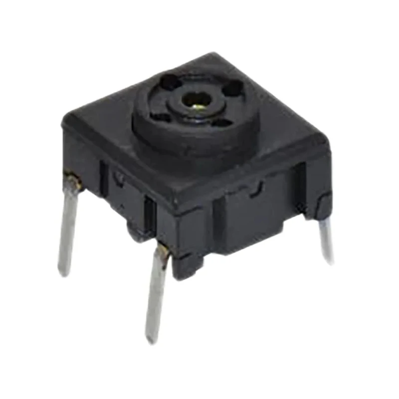 MEC Black Tactile Switch Flat 6.5 mm SPST 50mA 24V DC PCB IP67 IP67