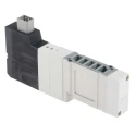 SMC Pneumatic Solenoid Valve 4/3 NC 24V DC 5-Port Die Cast Aluminium SV1000 