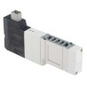 SMC Pneumatic Solenoid Valve 4/3 NC 24V DC 5-Port Die Cast Aluminium SV1000