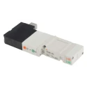 SMC Pneumatic Solenoid Valve 4/3 NC 24V DC 5-Port Die Cast Aluminium SV1000 