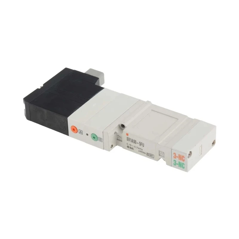 SMC Pneumatic Solenoid Valve 4/3 NC 24V DC 5-Port Die Cast Aluminium SV1000 