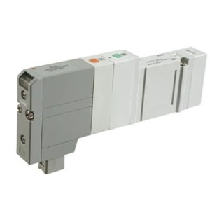 SMC Pneumatic Solenoid Valve 5/2 Solenoid Double Type Manifold Mount Die Cast Aluminium Body 24V dc SV2000