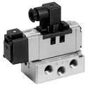 SMC Pneumatic Solenoid Valve Reverse Pressure Pressure Centre Exhaust Double Pilot Check Closed 3 EVS7-6-FG-S-8CVO-Q