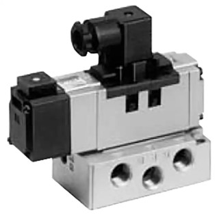 SMC Pneumatic Solenoid Valve Reverse Pressure Pressure Centre Exhaust Double Pilot Check Closed 3 EVS7-6-FG-S-8CVO-Q
