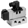 SMC Pneumatic Solenoid Valve Reverse Pressure Pressure Centre Exhaust Double Pilot Check Closed 3 EVS7-6-FG-S-8CVO-Q