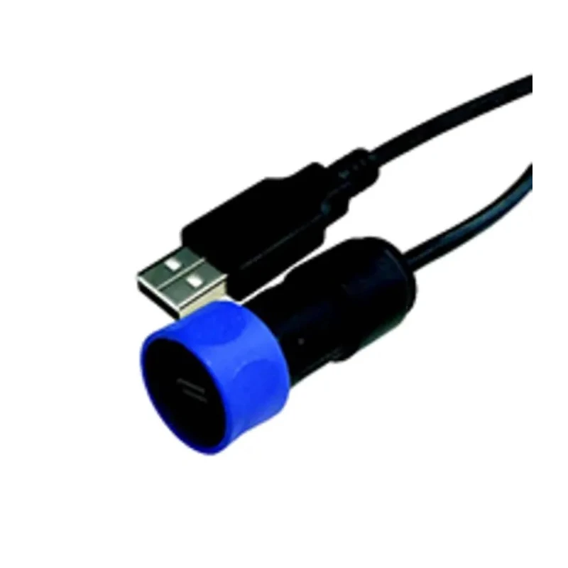 Bulgin USB Cable Male USB Type A to Male Micro USB Type B Blue 2 m PXP4040/B/2M00