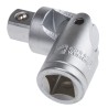 RS PRO 1/2 in Square Joint Socket Chrome Vanadium Steel Mirror Finish 912-5394