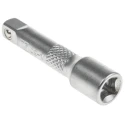 RS PRO 1/4 in Square Drive Extension Socket Bar 50mm Overall Length Chrome Vanadium Steel Matt Finish 912-5414