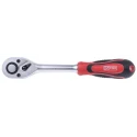 RS PRO 1/2 in Ratchet with Ratchet Handle, 246mm Overall Length, Chrome Vanadium Steel, Mirror Polished Finish 912-5417