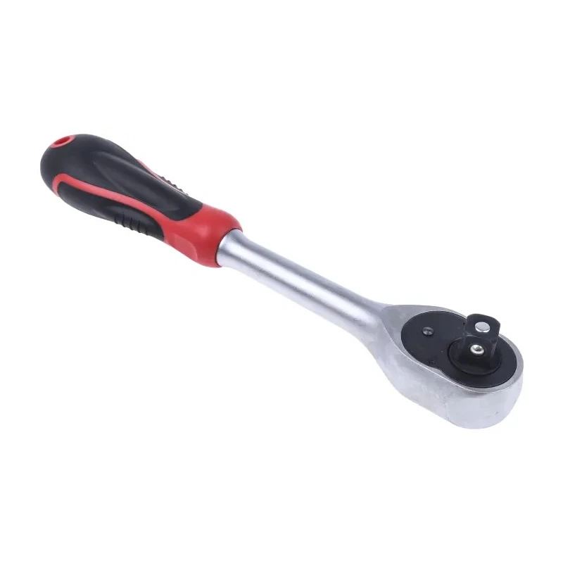 RS PRO 1/2 in Ratchet with Ratchet Handle, 246mm Overall Length, Chrome Vanadium Steel, Mirror Polished Finish 912-5417