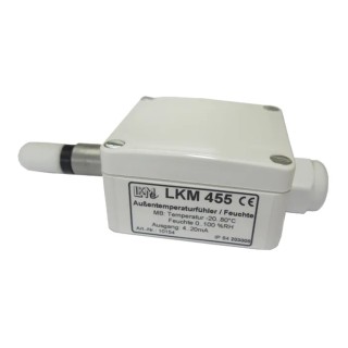 Electrotherm Thermohygrometer Hygrometer with Temperature Range -20 to 80°C, Accuracy ±0.5 °C LKM 455