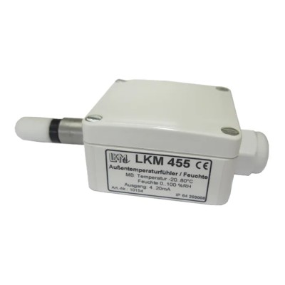 Electrotherm Thermohygrometer Hygrometer with Temperature Range -20 to 80°C, Accuracy ±0.5 °C LKM 455