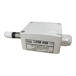 Electrotherm Thermohygrometer Hygrometer , Temperature Range -20 to 80°C Switchable to 0 to 50°C, Max 85°C, Accuracy LKM 456