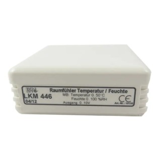 Electrotherm Thermohygrometer Indoor Temperature & Humidity Sensor LKM 446, 0.5 °C Accuracy, -20 to 80 °C Range