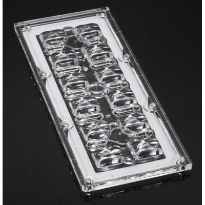 Ledil Strada-IP Series 12-Way LED Lens Rectangular Beam, Polymethyl Methacrylate, 173mm x 71.4mm x CS14055_STRADA-IP-2X6-T2