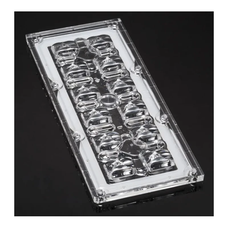 Ledil Strada-IP Series 12-Way LED Lens Rectangular Beam, Polymethyl Methacrylate, 173mm x 71.4mm x CS14055_STRADA-IP-2X6-T2