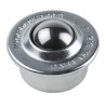 ALWAYSE Ball Transfer Unit with 15.8 mm Diameter Circular Flange Zinc Case Stainless Steel Ball 515016