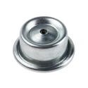 ALWAYSE Ball Transfer Unit with 15.8 mm Diameter Circular Flange Zinc Case Stainless Steel Ball 515016