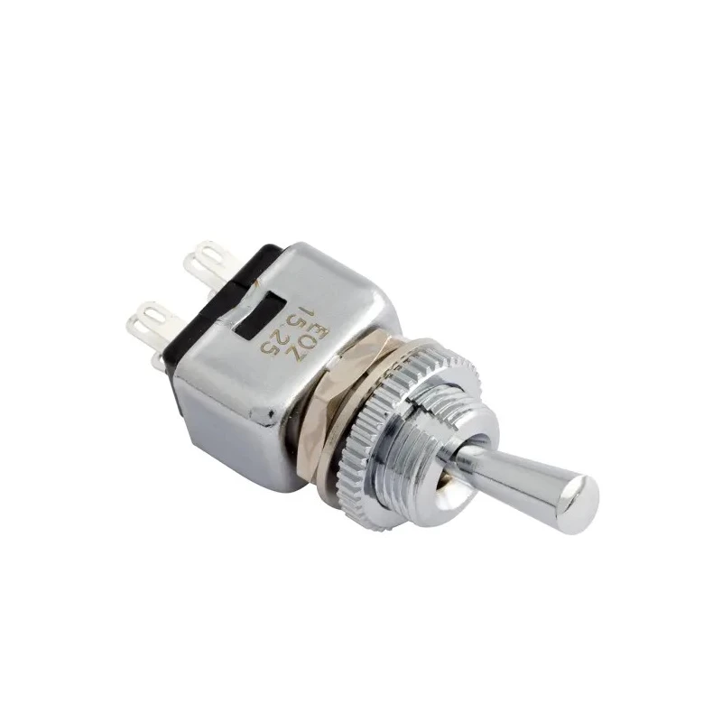 EOZ Toggle Switch Panel Mount On-On DPDT Solder Terminal 48V DC 220V AC 02.17013.21