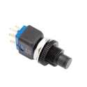 EOZ DJET Series Momentary Push Button Switch, Panel Mount, 10.2 mm Cutout, DPDT, IP65/IP67 Protection 18.17563.30