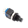 EOZ DJET Series Momentary Push Button Switch, Panel Mount, 10.2 mm Cutout, DPDT, IP65/IP67 Protection 18.17563.30