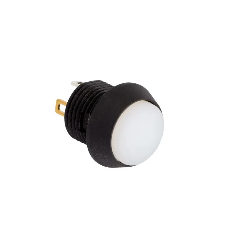 EOZ Push Button Switch Momentary Panel Mount 12 mm Cutout SPST IP67 FL12NW