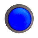 EOZ FL Series Illuminated Momentary Push Button Switch Panel Mount, 12 mm Cutout, SPST Contact, Blue LED, IP67, Model FL12LB5