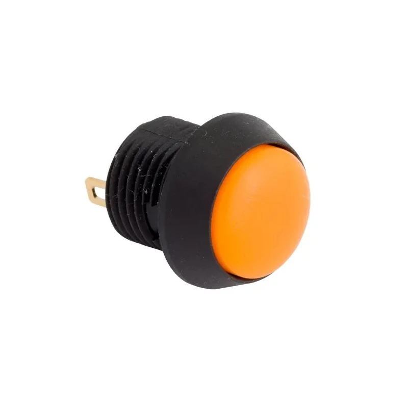 EOZ FL Series Illuminated Momentary Push Button Switch Panel Mount SPST Orange LED IP67 2.5 kV AC FL13LO5