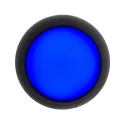 EOZ Illuminated Push Button Switch Panel Mount Momentary SPST 13.5 mm Cutout Blue Green LED IP67 FL13DGB5