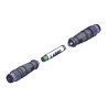 Brad from Molex Sensor Actuator Cable Male 4 way M12 Straight to Male 4 way M12 Straight 15m 125V IP67 1201080037