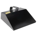 Cottam Large Black Metal Hooded Dust Pan 279 mm Wide 912-7693