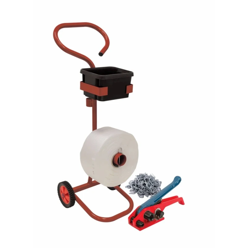 RS PRO White Polypropylene Strapping Kit 600 m Length, 16 mm Width, Breaking Strain 600 kg 912-9194