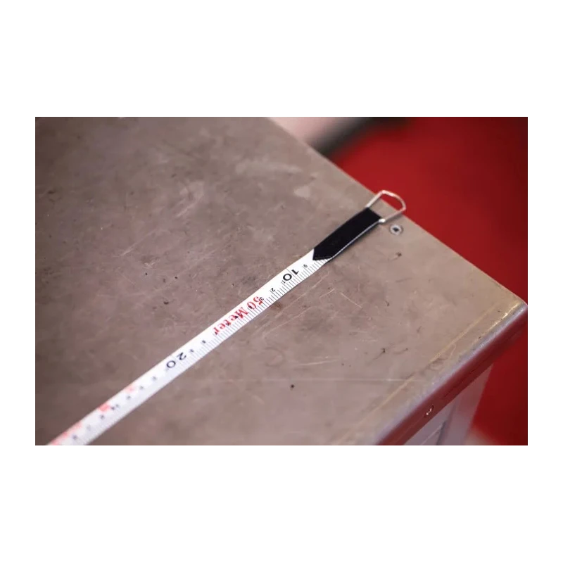 RS PRO 50 m Tape Measure Imperial Metric ABS Case Red with Steel Slide Hook 913-1563