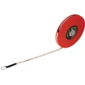 RS PRO 50 m Tape Measure Imperial Metric ABS Case Red with Steel Slide Hook 913-1563
