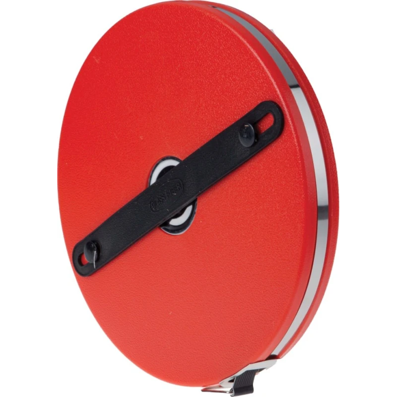 RS PRO 50 m Tape Measure Imperial Metric ABS Case Red with Steel Slide Hook 913-1563