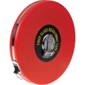 RS PRO 50 m Tape Measure Imperial Metric ABS Case Red with Steel Slide Hook 913-1563